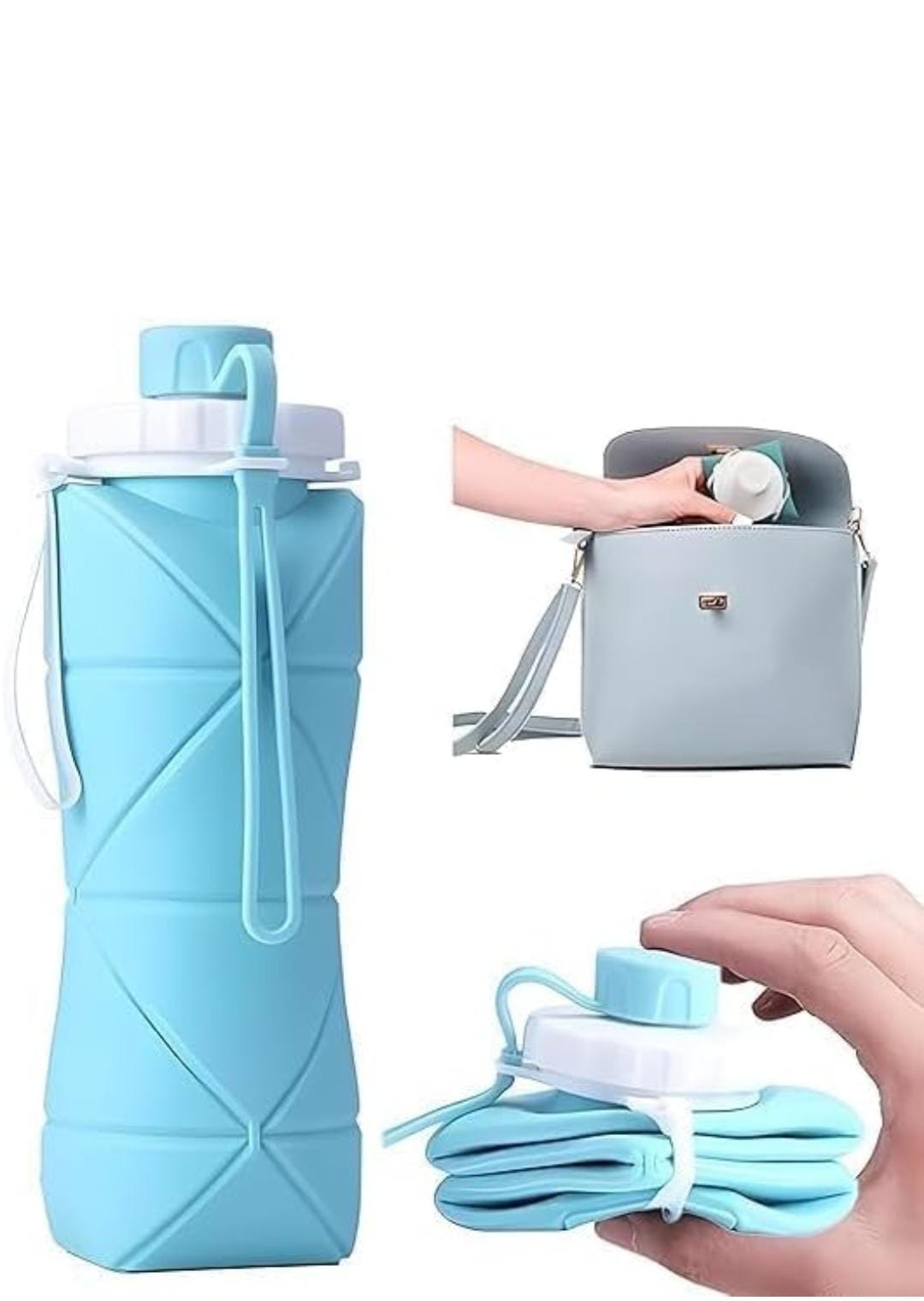 Folding Silicone Water Bottle