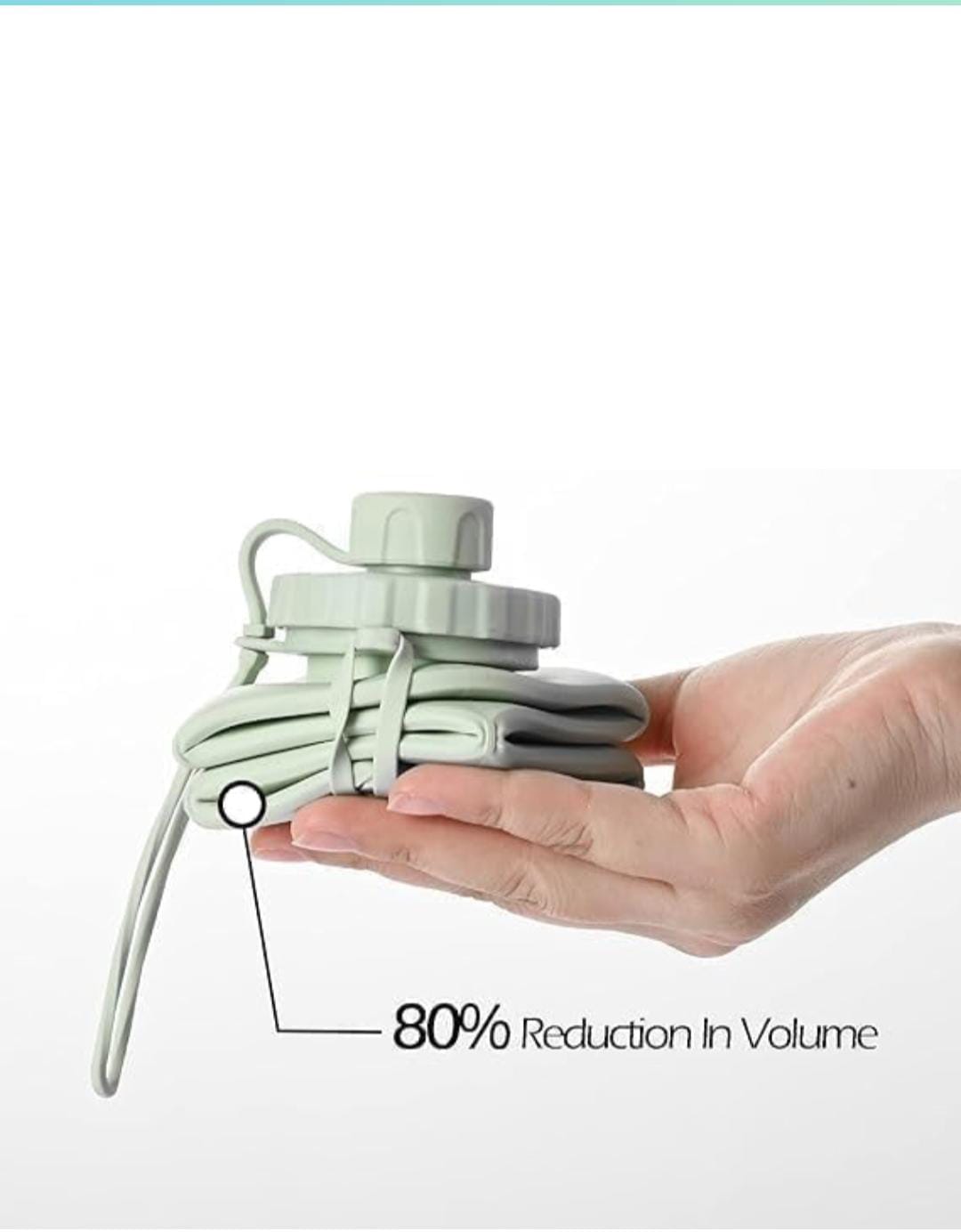 Folding Silicone Water Bottle