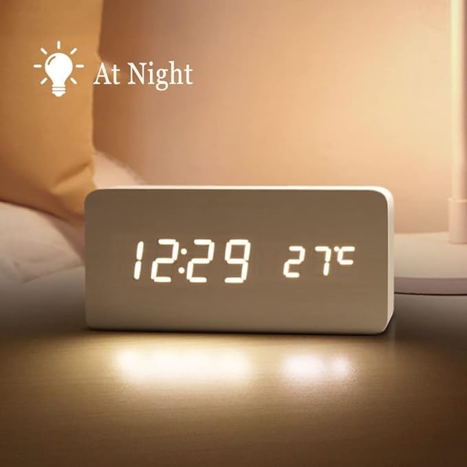 Digital Desk Alarm Clock