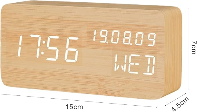 Digital Desk Alarm Clock