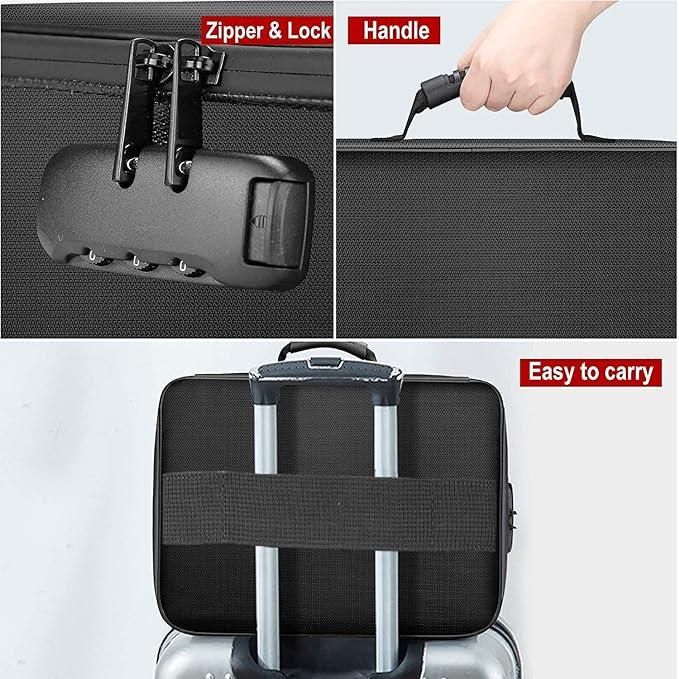 Waterproof Portable Document Storage Bag Travel Organizer (Assorted Color)