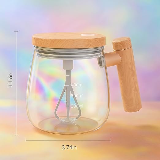 Electric Self Stirring Mug with Lid