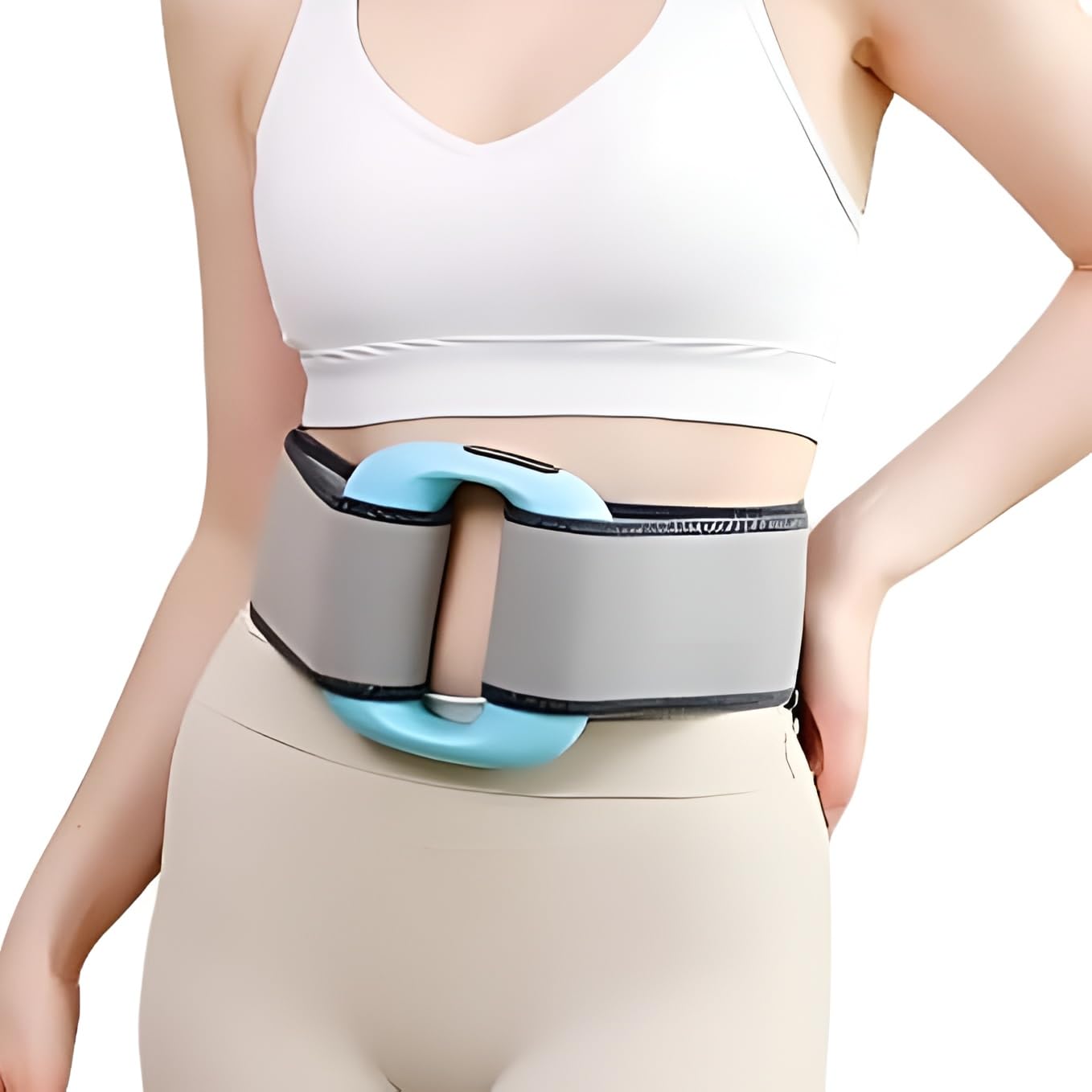 Juragh Full Body Massager Ring Device for Relaxation & Muscle Comfort | Mini Handheld Massager for Back, Neck, Shoulder | 8 Speed Modes for Women & Men - 1Pcs (Multicolor)