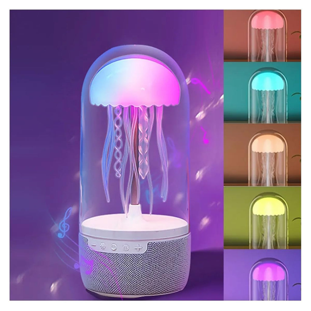 Bluetooth Speaker,Stereo Jelly Fish Light