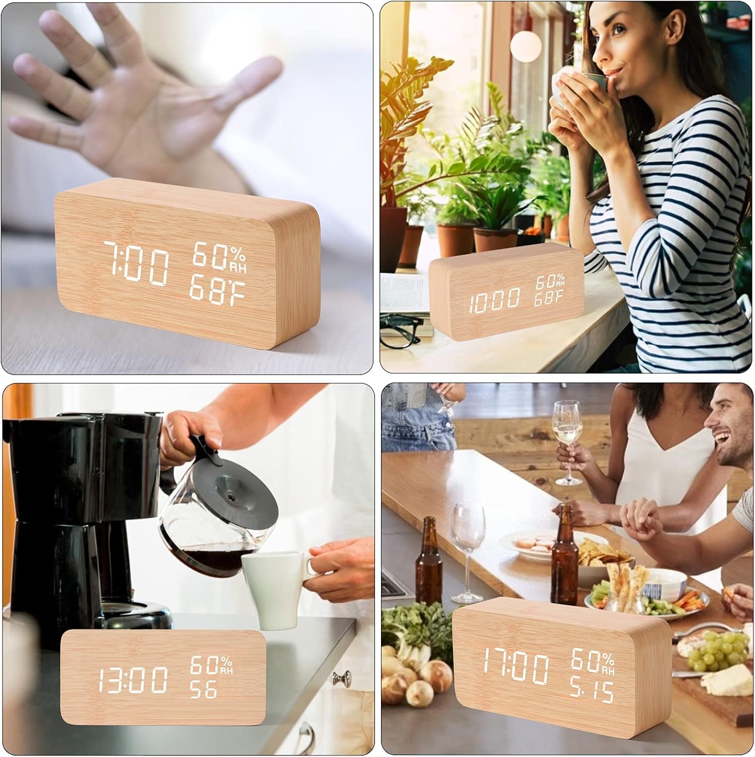 Digital Desk Alarm Clock