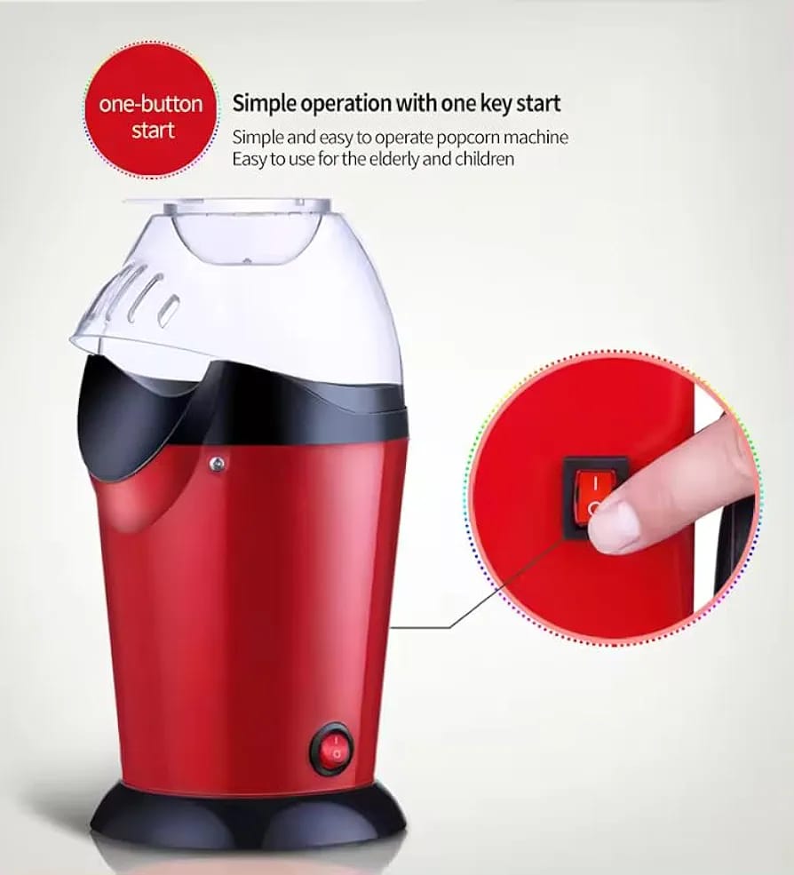 Jr.Billionaire Electric Popcorn Maker