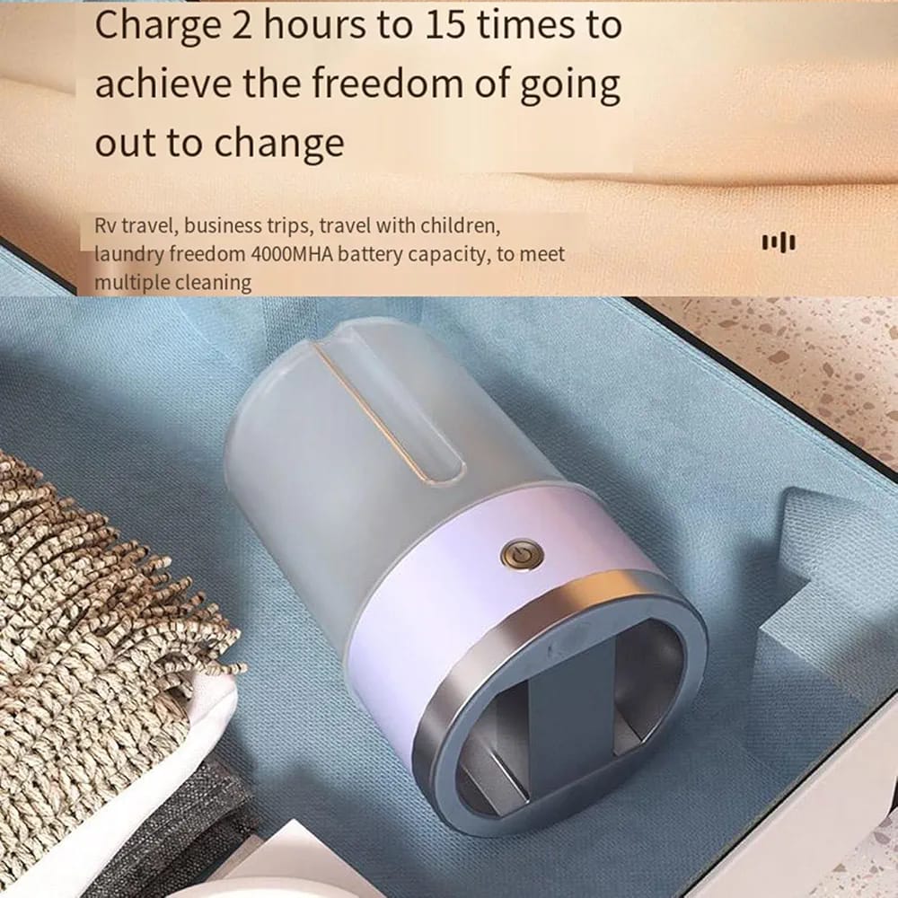 Mini Laundry Cup Wireless Charging Portable Small Dormitory Underwear Underwear Washing Machine Home