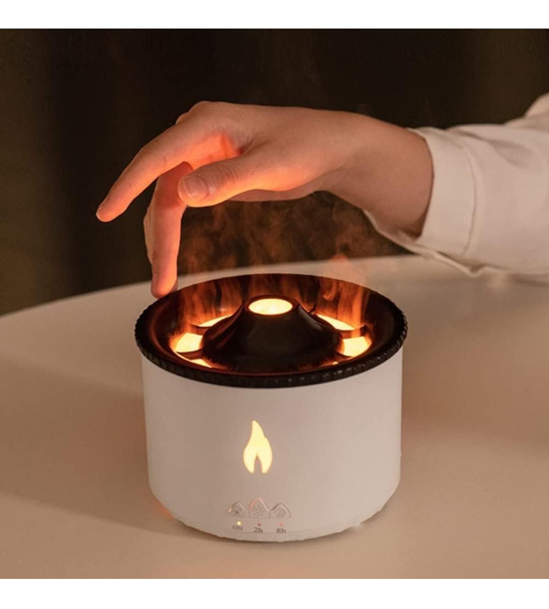Humidifier for Home, Flame Diffuser