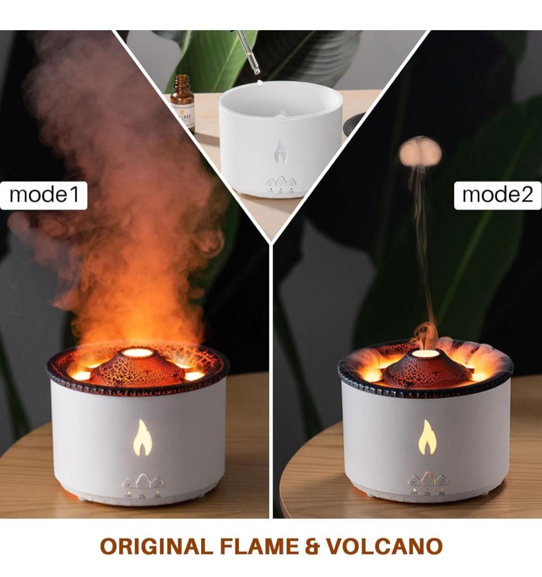 Humidifier for Home, Flame Diffuser