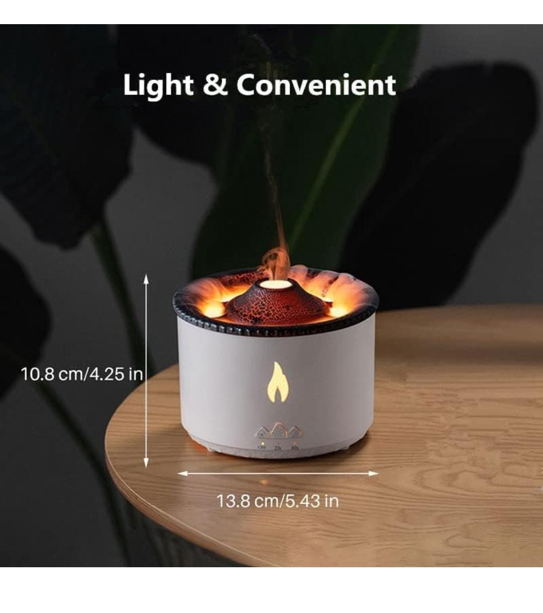 Humidifier for Home, Flame Diffuser