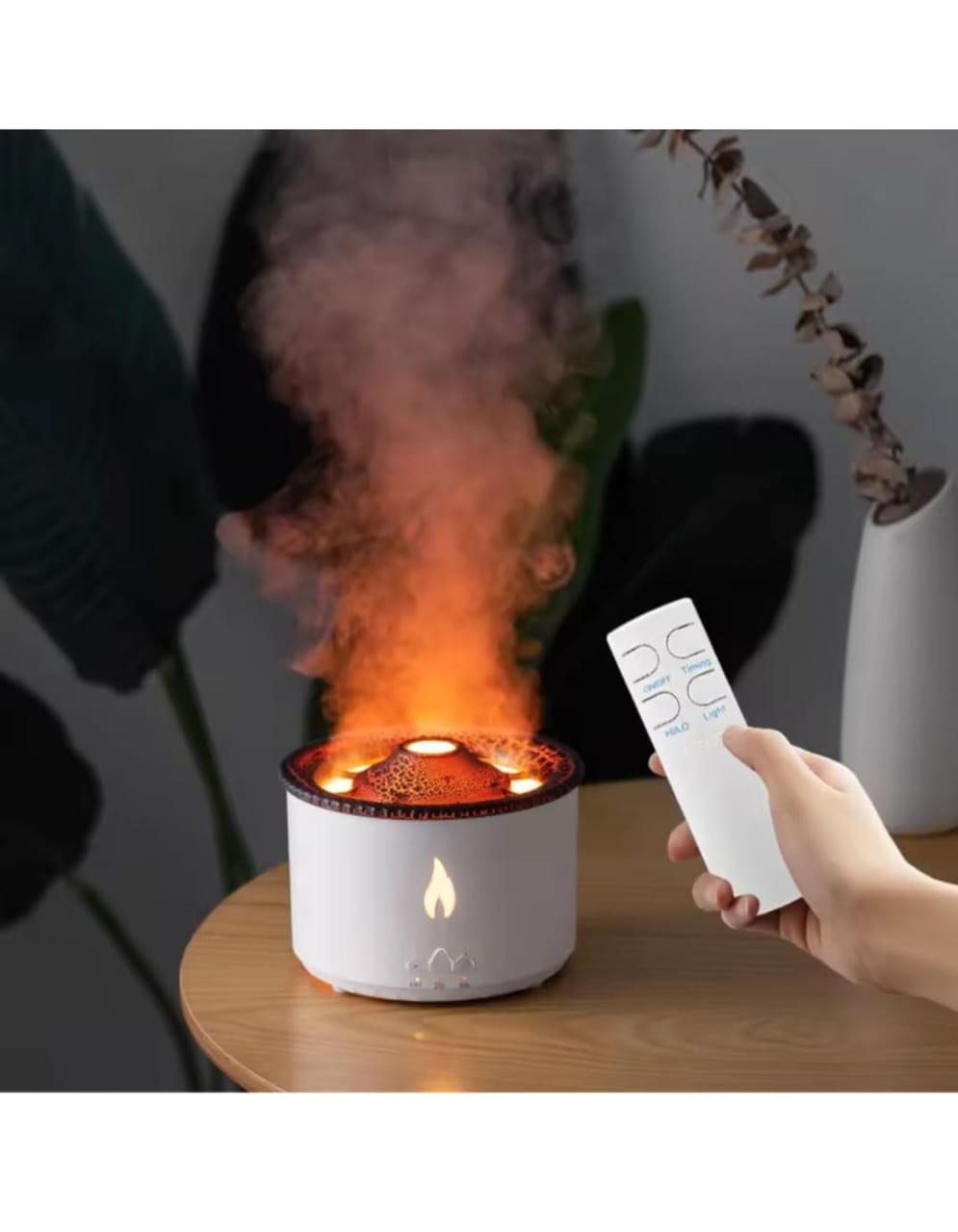 Humidifier for Home, Flame Diffuser