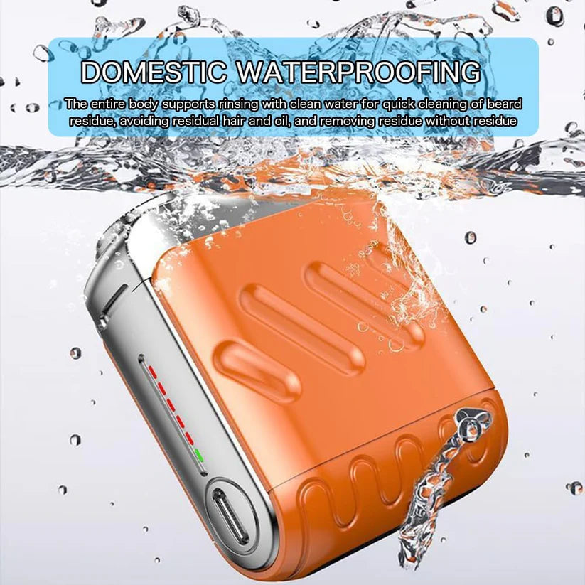 Novashave® - Portable Rotary Dual Ring Electric Shaver